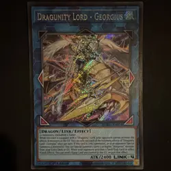 Yu-Gi-Oh! Battles of Legend: Glorious Gallery Dragunity Lord - Georgius Secret - Image 1