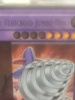 Super Vehicroid Jumbo Drill POTD-EN036 Power of the Duelist-1st Edition MISPRINT - Image 3