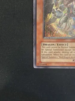 Ultimate Rare Unlimited Edition Red Dragon Archfiend/Assault Mode CRMS-EN004 - Image 2