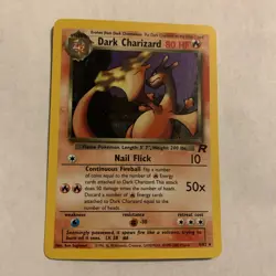 Pokemon Dark Charizard TCG Holo Rare Card 4/82 Mint Will Grade 9+ - Image 2