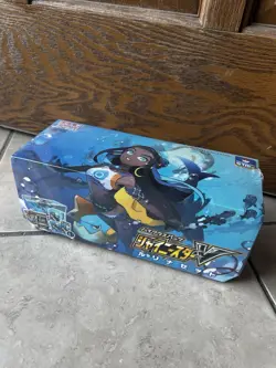 Pokemon Card Game Sword & Shield Shiny Star V Gym set Nessa Box Factory Sealed - Image 1