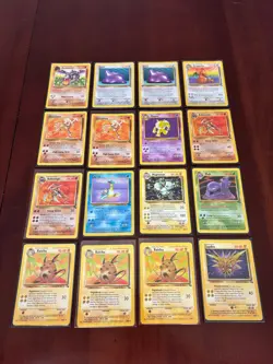 Pokemon Fossil Rare Card Lot - Vintage WOTC - Image 1