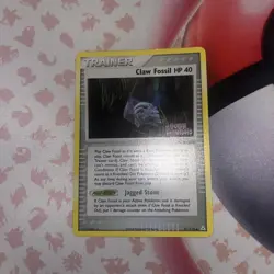Claw Fossil Hp 40 91/110 Holon Phantoms Reverse Holo STAMPED POKEMON CARD - Image 1