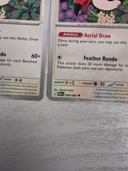 4x Pitch Black Toucannon 068/084 PlaySet Pokemon Trading Card Game Deck Build - Image 3
