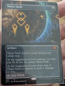 MTG Mana Vault (Borderless) Double Masters 2022 Regular NM - Image 1