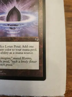 MTG Magic the Gathering Lotus Petal Tempest the List - Image 3