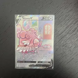 Blissey V 183/198 Alternate Full Art Chilling Reign Pokemon Card - Image 1