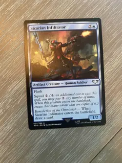 🔮 MTG: Sicarian Infiltrator Universes Beyond: Warhammer 40000 Regular - Image 1