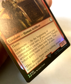 MTG Loyal Apprentice FOIL Universes Beyond Fallout 190 NM - Image 2