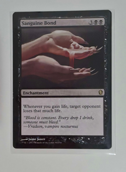 MTG Sanguine Bond -Commander 2013 #112 Magic: The Gathering LP - Image 1