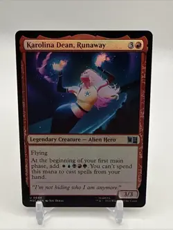 Karolina Dean, Runaway FOIL Commander Marvel Super Heroes MTG NM - Image 1