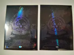 MTG Phyrexia: All Will Be One Full Art Oil Slick Raised Foil Lands 7 Total - Image 5