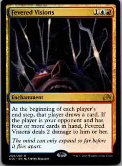 Fevered Visions 244 Rare Shadows over Innistrad Magic: The Gathering LP - Image 1