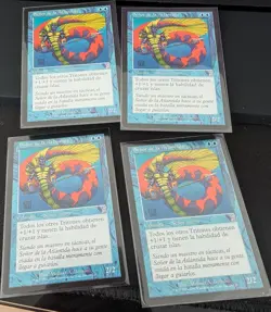 4x MTG Lord of Atlantis - Time Spiral "Timeshifted" Spanish NM - Image 1