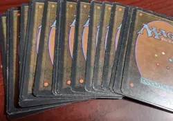 18 SWAMP mtg MP-HP 6 Each Art PLAYED Unlimited Edition Basic Land Vintage Mana - Image 2