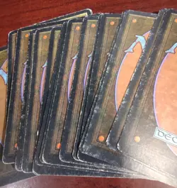 18 MOUNTAIN mtg 6 EACH Art PLAYED Unlimited Edition Basic Land Vintage Red Mana - Image 2