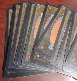 15 SWAMP mtg PLAYED Unlimited Edition Basic Land Vintage - Image 2