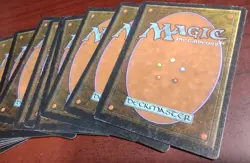 15 SWAMP mtg PLAYED Unlimited Edition Basic Land Vintage - Image 3