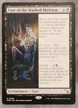 MTG Magic [x1] Case of the Stashed Skeleton [x1] Murders at Karlov Manor M/NM - Image 1
