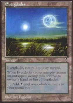 MTG Everglades, Visions, Heavily Played, English - Image 1