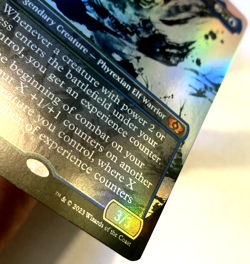 MTG Ezuri, Claw of Progress BORDERLESS FOIL Multiverse Legends 38 NM - Image 3