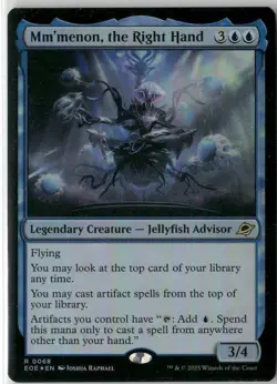 Mm'menon, the Right Hand | Foil | Edge of Eternities | 68 | LP | MTG - Image 1