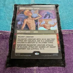 Super-Soldier Serum Borderless Foil MTG Magic Gathering Marvel SuperHeroes 0299 - Image 1