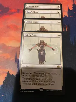 MTG Modern Horizons 3 Orims Chant x 4 - Image 1