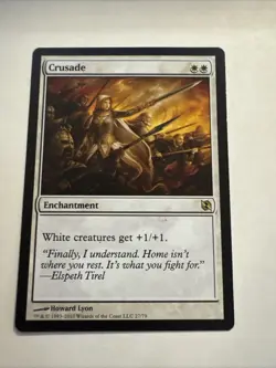 BANNED MTG Magic The Gathering Crusades | Dual Decks DDF | NM 27/79 LP - Image 1