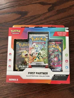 Pokemon First Partner Illustration Collection Series 2 Trading Card Box - Image 1
