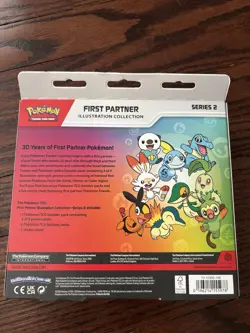 Pokemon First Partner Illustration Collection Series 2 Trading Card Box - Image 3
