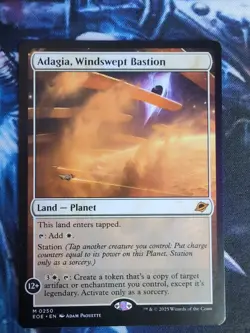 Adagia, Windswept Bastion Magic: The Gathering MTG Edge of Eternities Regular - Image 1