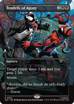 Mtg Magic Secret Lair Marvel Spider-Man Venom Unleashed Colors Non-FOIL Sealed - Image 2
