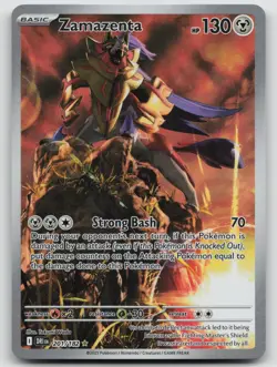 Zamazenta 201/182 Destined Rivals Pokemon NM 189 - Image 1