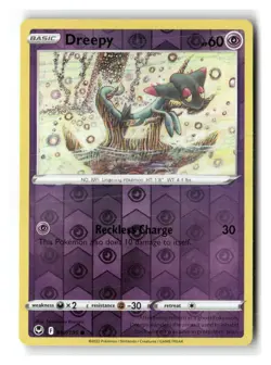 Dreepy 087/195 Common Silver Tempest Pokemon Reverse Holo Near Mint - Image 1