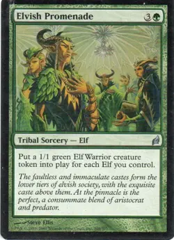 MTG: Lorwyn: Elvish Promenade: Lightly Played Condition - Image 1
