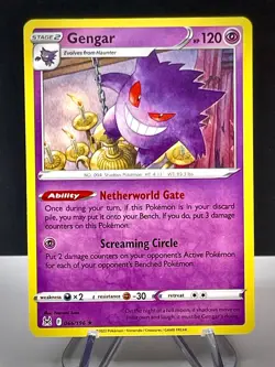 Gengar 066/196 Rare Lost Origin Pokemon TCG - Image 1