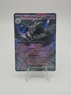 Pokemon TCG Houndstone ex 102/197 Full Art Holo EN - Image 1