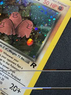 Pokemon TCG Dark Dugtrio Team Rocket Holo Rare #6/82 English 1999 50 HP - Image 5