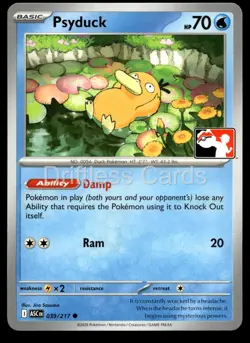 Psyduck 039/217 Common Prize Pack Series Cards Pokemon NM/M - Image 1