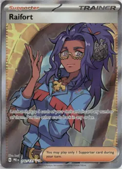 Raifort 142/131 Holo Ultra Rare Prismatic Evolutions Pokemon Near Mint - Image 1