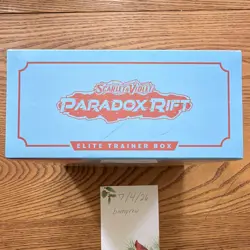 Pokemon TCG Paradox Rift Elite Trainer Box Roaring Moon English - Image 2
