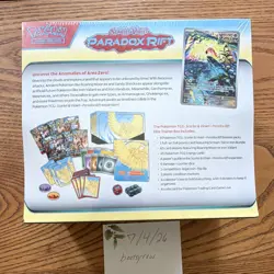 Pokemon TCG Paradox Rift Elite Trainer Box Roaring Moon English - Image 3