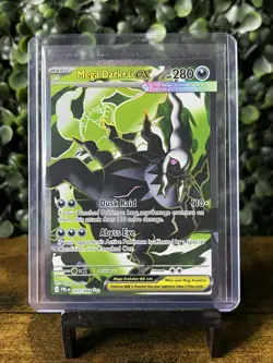Mega Darkrai ex 101/084 Ultra Rare - Pitch Black Pokemon TCG - Image 1