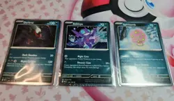 Swirl Set Pokemon Spiritomb 129/198 Sableye 136/193 Darkrai 136/197 cosmos Holo - Image 1