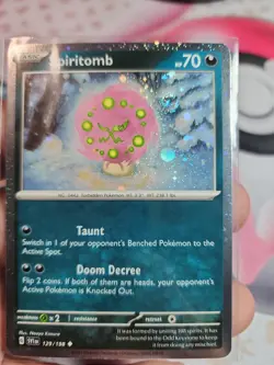Swirl Set Pokemon Spiritomb 129/198 Sableye 136/193 Darkrai 136/197 cosmos Holo - Image 2
