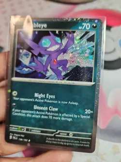 Swirl Set Pokemon Spiritomb 129/198 Sableye 136/193 Darkrai 136/197 cosmos Holo - Image 5