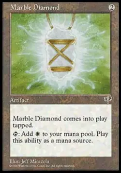 Marble Diamond - Medium Play MTG Mirage - Image 1
