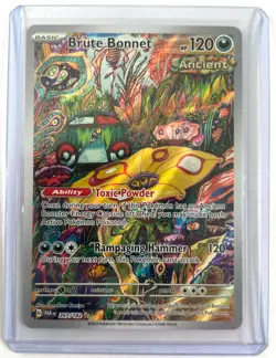 Pokemon Brute Bonnet 207/182 Illustration Rare Paradox Rift English NM - Image 1