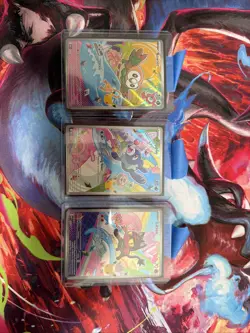 Pokemon TCG Gen. 7 Alolan First Partner Illustration Collection Starters. - Image 1